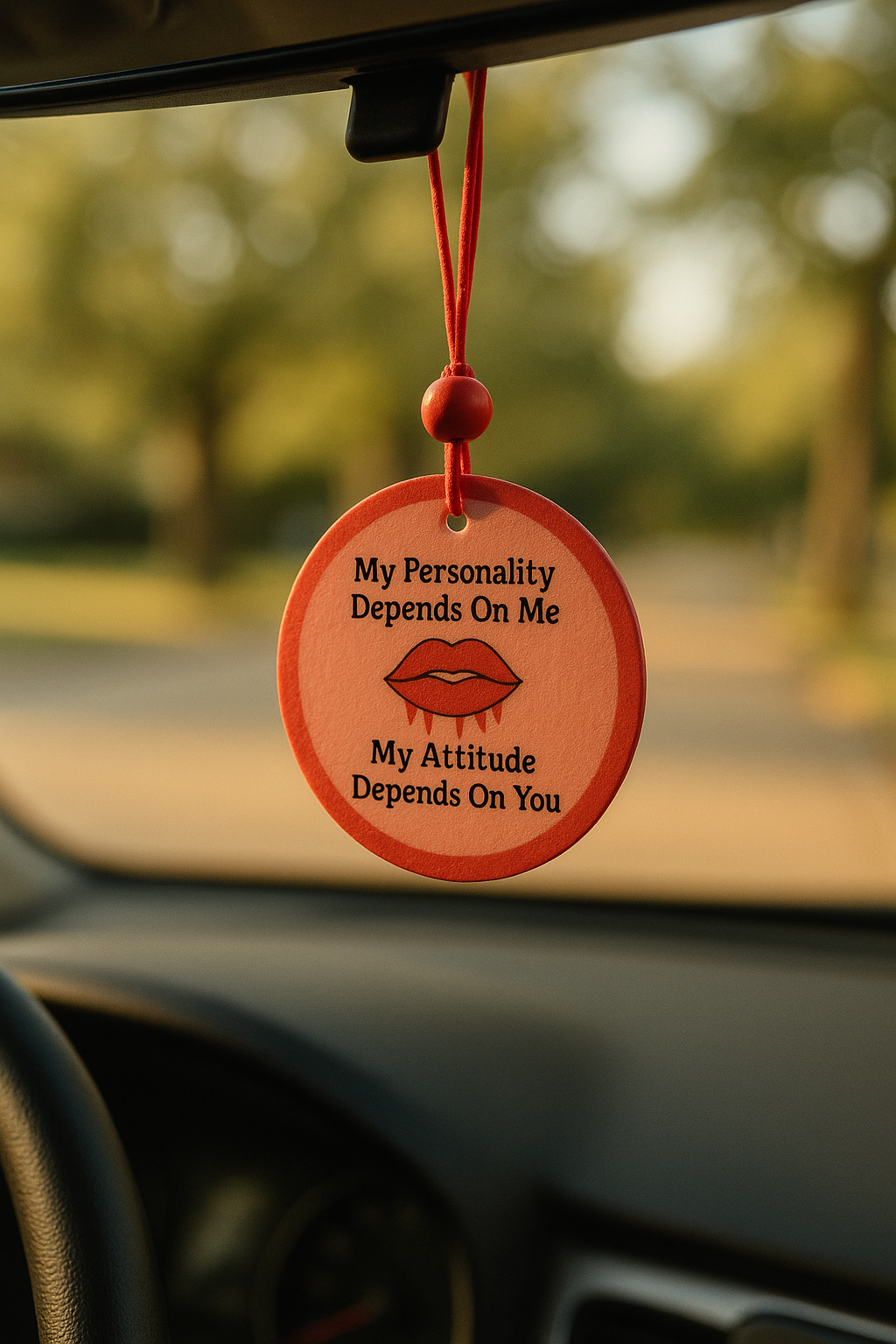 Car Freshener Custom made, you pick the scent and the color