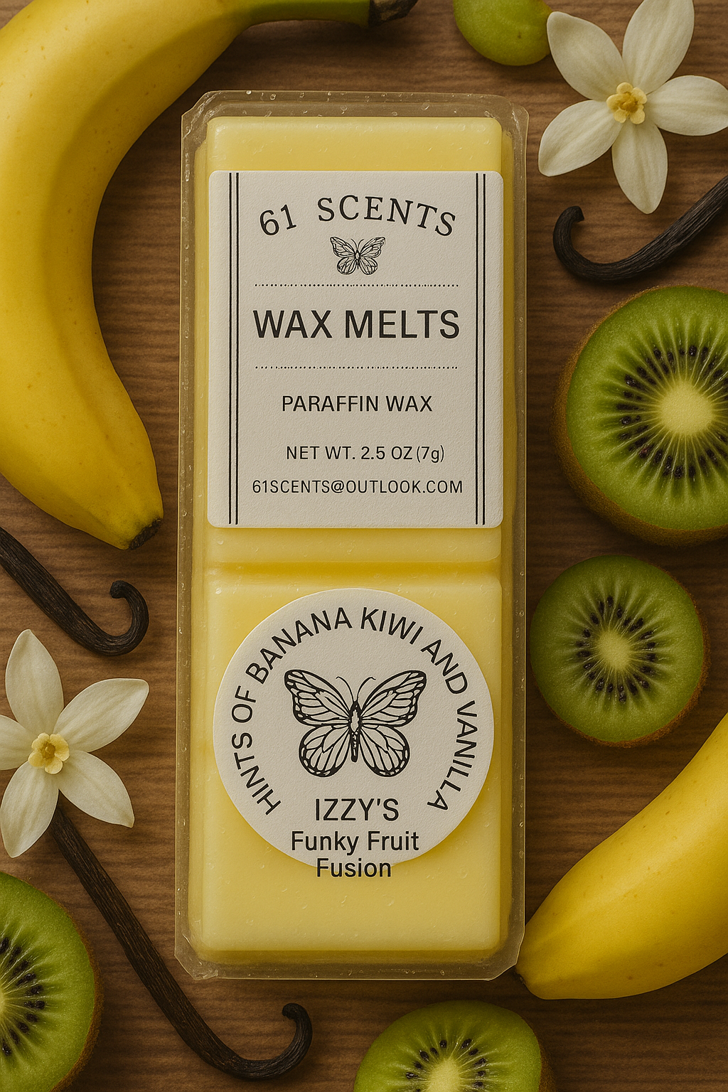 Izry's Funky Fruit Fusion Scent 7 Piece Snap Melt